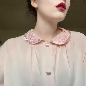 Vintage Aristocraft Pink Nightgown Small Womens